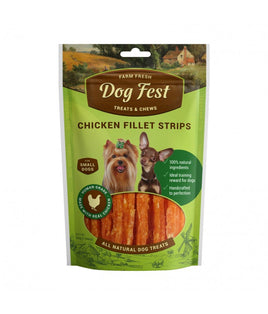 Dog Fest Dog Treats Chicken Fillet Strips