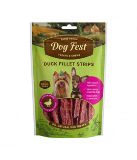 Dog Fest Dog Treats Duck Fillet Strips