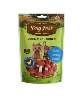 Dog Fest Dog Treats Duck Meat Bones