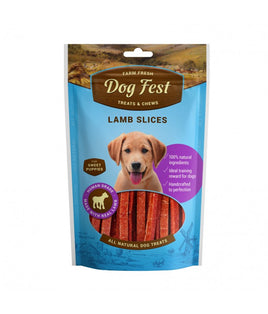 Dog Fest Dog Treats Lamb Slices