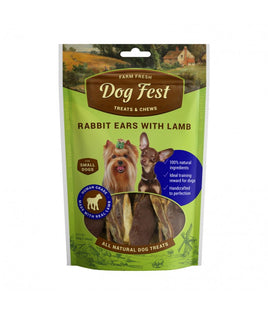 Dog Fest Dog Treats Rabbit Ears With Lamb