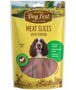 Dog Fest Slices With Venison For Adult Dogs