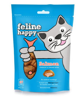 M&C Feline Happy Treats Salmon - 60G