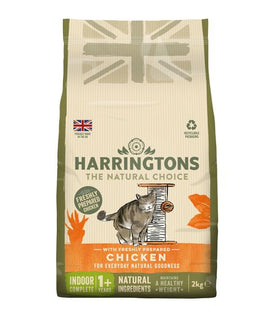 Harringtons Complete Chicken Indoor Dry Cat Food - 2KG