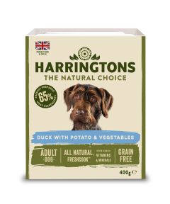 Harringtons Duck Wet Dog Food - 400G