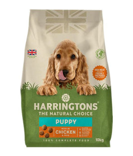 Harringtons Complete Puppy Chicken & Rice Dry Food - 10KG
