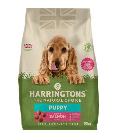 Harringtons Complete Puppy Salmon & Rice Dry Food - 10KG