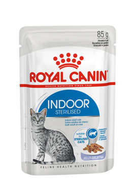 Royal Canin Wet Food - Indoor in Jelly (85G Pouch)
