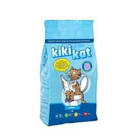 Kiki Kat White Bentonite Clumping Cat litter - Natural - 5L (4.35 KG)