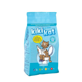 Kiki Kat White Bentonite Clumping Cat litter - Mountain Fresh - 5L (4.35 KG)