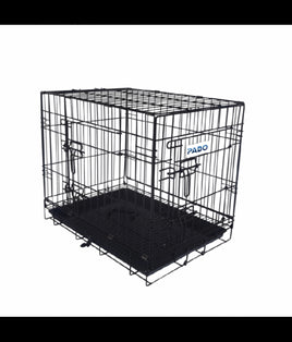 Pado Double Door Dog Crate With Mesh Floor, 123x76x83cm