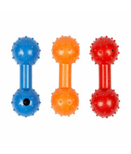 Rubber Dumbell Mix Mixed Colors - 11cm