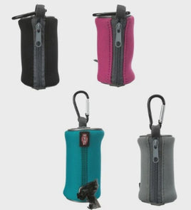 Trixie Poop Neoprene Bag Dispenser - Black