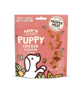 Lily's Kitchen Chicken and Salmon Nibbles Puppy Treats (70g)