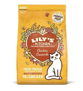 Lily's Kitchen Chicken Casserole Dry Food for Cats (800g)