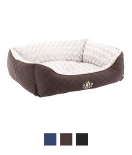 Scruffs Wilton Box Dog Bed - M-BROWN