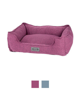 Scruffs Manhattan Box Dog Bed  - S-PURPLE