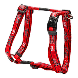 ROGZ RED BONE HARNESS - M