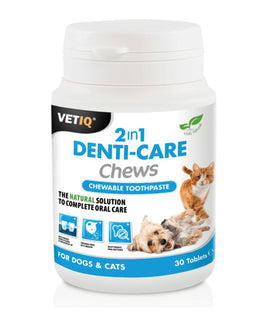 M&C VetIQ 2in1 Denti-Care Chews - 60G
