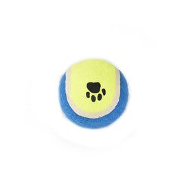 BPS tennis balls for dogs - 2 pack - blue/yellow