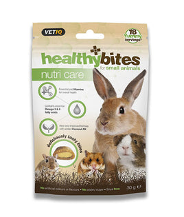 M&C Healthy Bites NutriCare for Small Animals  - 30G