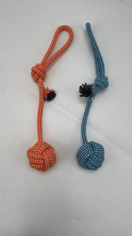 Ball On Rope Dog Toy - 32cm