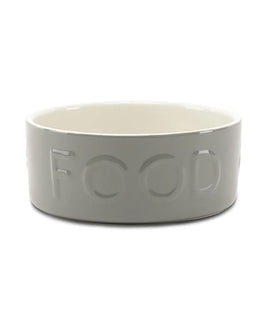 Scruffs Classic Dog Food Bowl  - 19CM-GREY