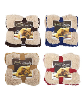 Scruffs Snuggle Dog Blanket - BURGUNDY