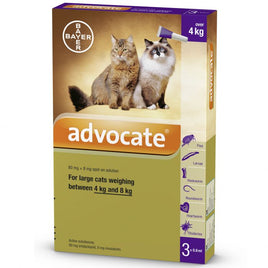 Advocate Cat - For cats 4 to 8kilo