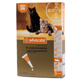 Advocate Cat - For cats below 4kilo