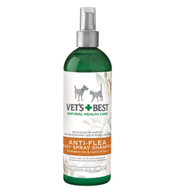 Vets Best Anti Flea Spray Shampoo 16Oz
