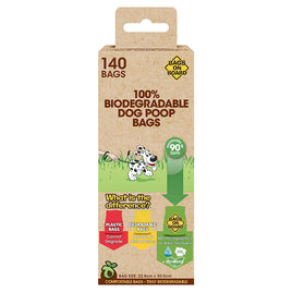 BOB 100% Biodegradable Poo Bags