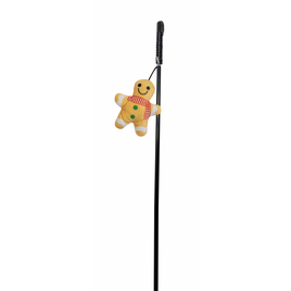 Christmas Cat Pole Gingerbread Cat Toy