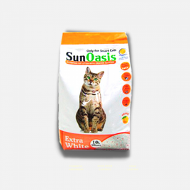 Sun Oasis Clumping Cat Litter - Orange Scented - 10L