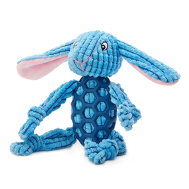 EEToys Corduroy Dog Toy Blue Rabbit 24 cm x 22cm