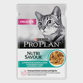 Pro Plan Delicate Cat Wet Food - Fish - 85g Sachet