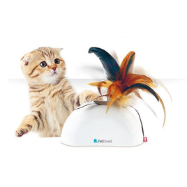 Feather Hider Pet Droid w/ Natural Feather Sound Module and Motion Sensor