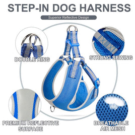 Fida Reflective Step-in Dog Harness / Medium