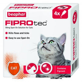 Beaphar Fiprotec for Cats - 4 pipettes