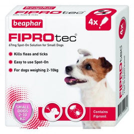 Beaphar Fiprotec for Small Dog - 4 pipettes