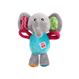 GiGwi Plush Friendz Squeaker Dog Toy Elephant