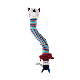 Gigwi Crunchy Neck 'Plush Friendz' Cat with Bone & Squeaker Small