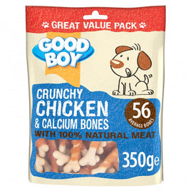Good Boy Chicken and Calcium Bones Value Pack 350G