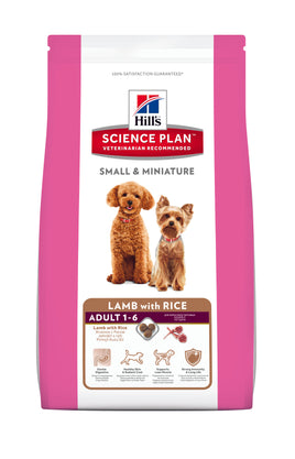 Hills Science Plan Canine Adult Small & Miniature w/ Lamb & Rice
