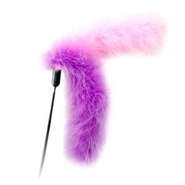 Interactive Cat Teaser Toy (Small) - Fluffy Purple Tail