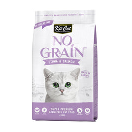 Kit Cat No Grain With Tuna And Salmon 1Kg