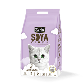 Kit Cat Soya Clump Soybean Litter – Lavender 7L