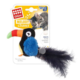Toucan "Melody Chaser" w/ motion activated sound chip