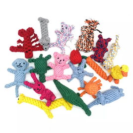 Animal Shaped Cotton Rope Dog Toy
