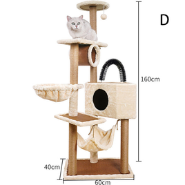 Large Cat Tree 60 x 40 x 160cm